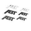Logo ABT de Metal 3D Insignia Lateral Parrilla Delantera Maletero Trasero