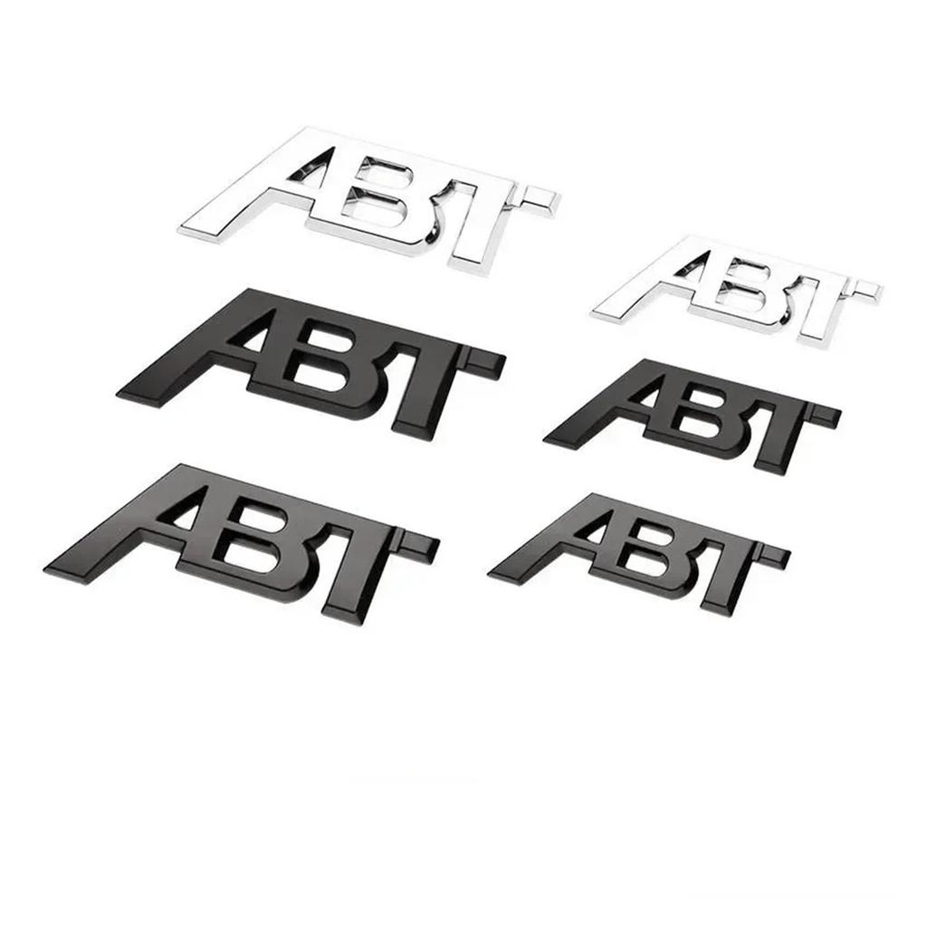 Logo ABT de Metal 3D Insignia Lateral Parrilla Delantera Maletero Trasero
