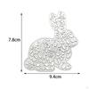Easter Bunny Cutting Dies Rabbit Die Cuts Embossing Tool for Card Making Supplies, Photo
