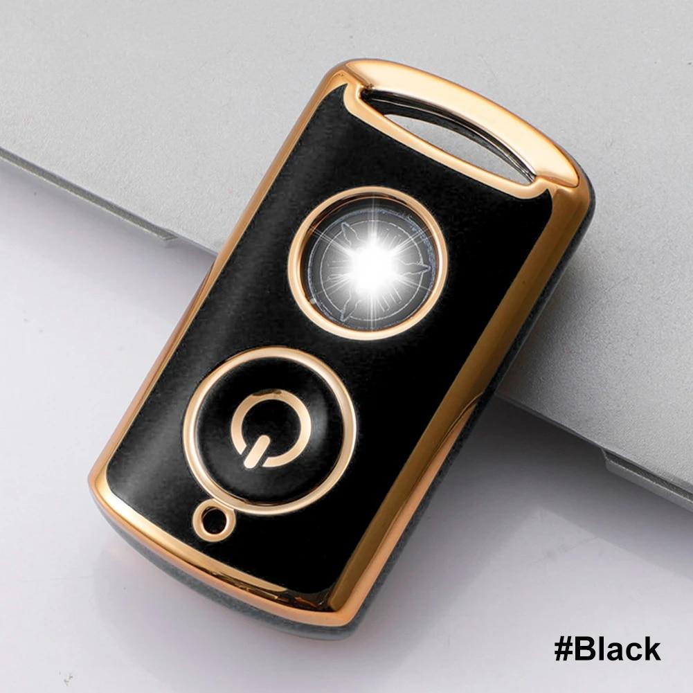 TPU Autoschlüsselgehäuse für Yamaha Nmax /2022 NVX NVX155 XMAX XMAX300 QBIX AEROX JAUNS 2018 Autozubehör