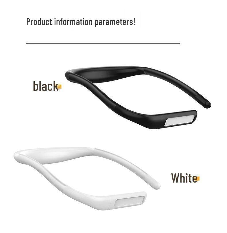 Portable LED Neck-Hanging Desk Lamp - USB Rechargeable, Eye-Friendly Light for Dorms and Reading