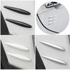 Coehaopike 12pcs Car Universal Clear Flow Aerodynamic Anti-Scratch Wind Noise Reduction Guard Door Edge