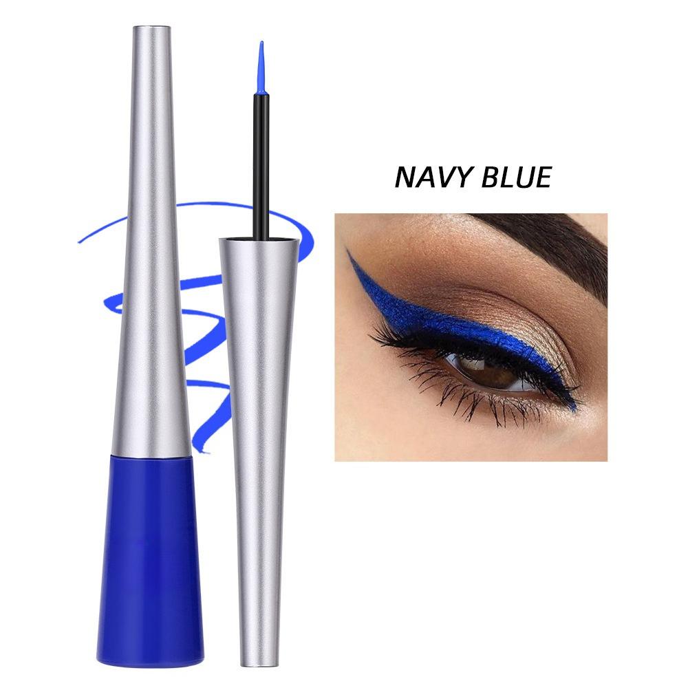 Eyeliner Liquid Eyeliner Pen Colored Eyeliner Liquid Makeup Waterproof and Quick-drying  12-color Eyeliner Liquid Pen