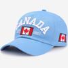 Canada Embroidered Maple Leaf Baseball Cap Pure Cotton Adjustable Duckbill Hat for Men And Women Outdoor Versatile Couples Cap
