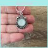 Bohemian Gothic Crystal Pendant Necklace With Cross Chain For Fashion Casual Women Men