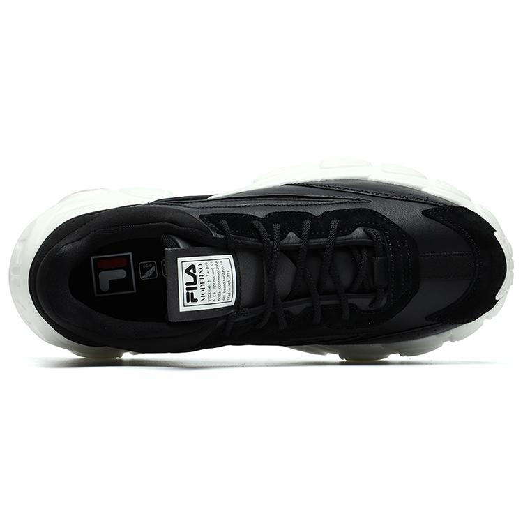 New FILA Fashion Sneakers Low Top Running Shoes Black/White F12M134144FBK