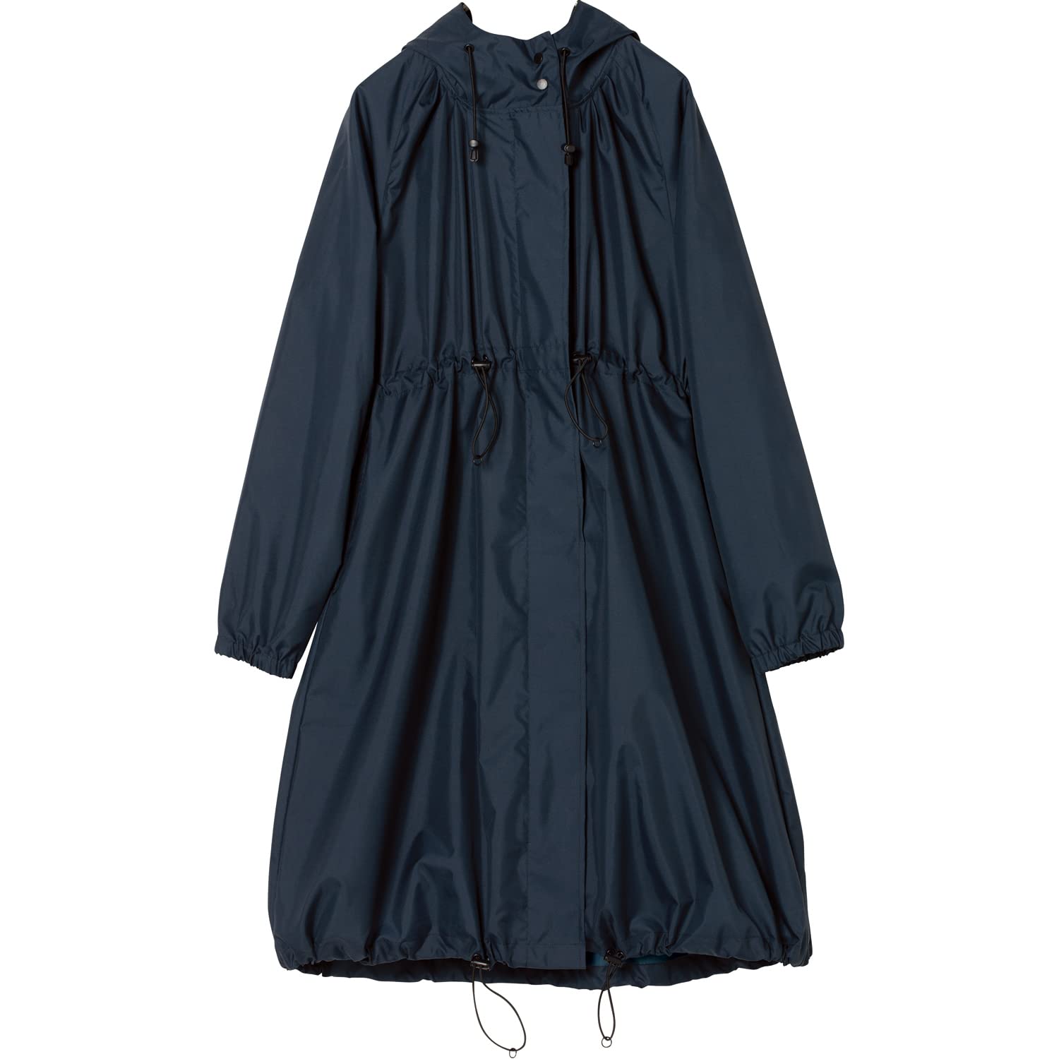 

Raincoat Navy Casual Design for Everyday Use Water Repellent Stays Dry Storage Pouch Included Stylish Cute Women [World Party] [Long Mods] Women s