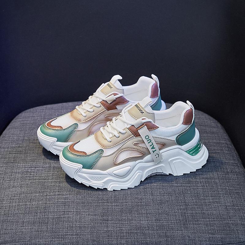 

Chunky Sneakers Women Summer Trendyol Platform Sports Running Shoes Tennis Female Breathable Basketball Vulcanize Shoe Lady