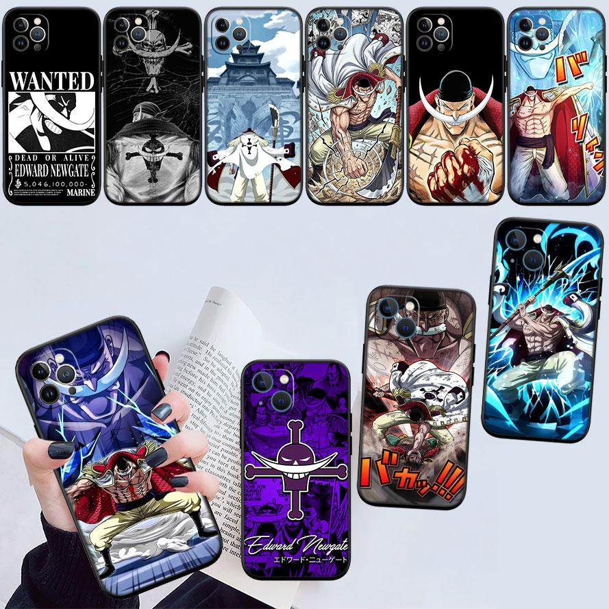 TR25 One Piece Edward Newgate New High-End Shell Phone Case for iPhone SE X XS XR 16E 11 17 Pro Max 8 7 6 6s Plus Air