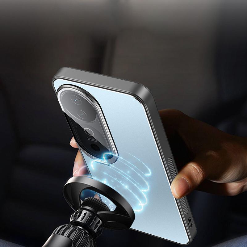 For vivo S19 5G Case with Lens Kickstand Shockproof PC+TPU Phone Cover
