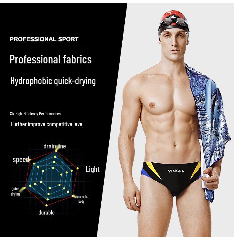 Slip de baie de competiție pentru bărbați Yingfa 2019 - Costum de baie profesional pentru antrenament