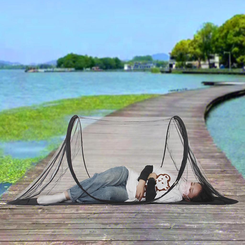 Outdoor Camping Mosquito Nets Family Picnics Travel Mosquito Net Foldable Portable and Installation Free Mosquito Nets Bed Tent