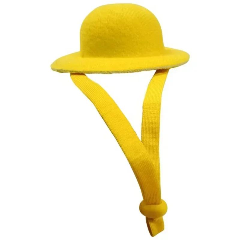 Household Pets Head Decor Chicken Hat for Hens Tiny Pets Chicken Accessories Hen Top Hat for Rooster Duck Parrot Hamster Poultry