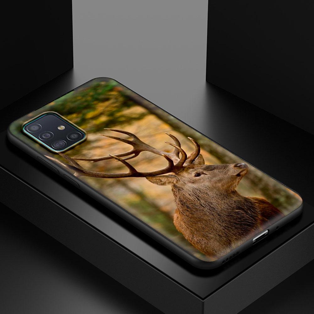 

Камуфляжный чехол для телефона с изображением охоты на оленя для Samsung Galaxy A51 A71 A21s A31 A41 M31 A11 M51 A12 M31s A01 A91 M11 A42 A32 5G, чехол Samsung A12