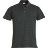 Clique Mens Basic Melange Polo Shirt