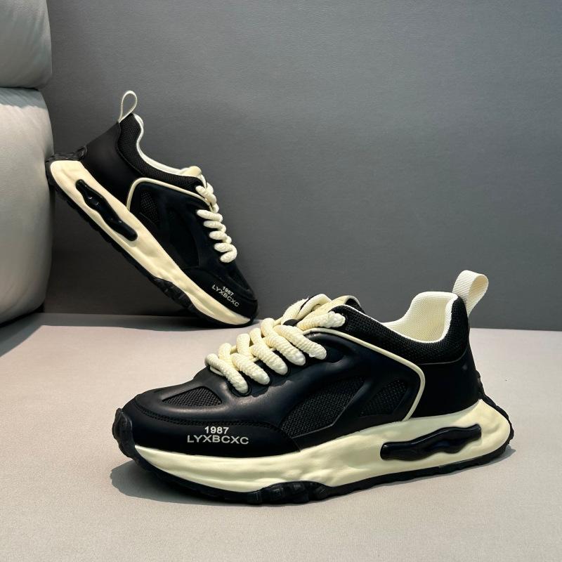 Spring New Cloth Surface Breathable and Wear-resistant Daily Classic Casual Shoes Lightweight Lace-up Bc