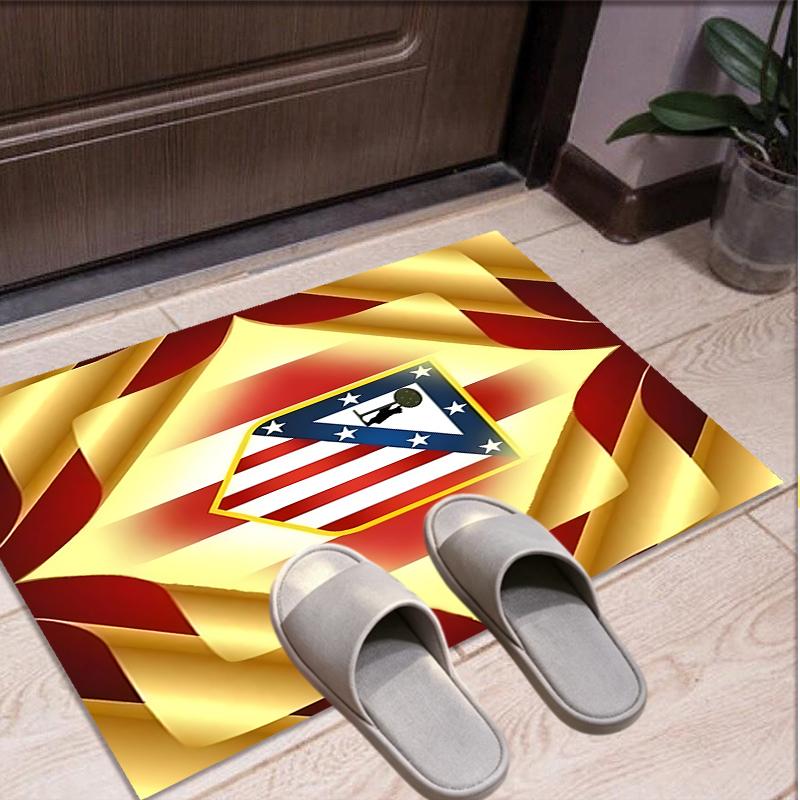 Atletico Madrid Pattern Rug, Indoor/Outdoor Mat, for Picnic, Gameroom, Bedroom, Office, Living Room, Home Decor Carpet, Birthday Gift