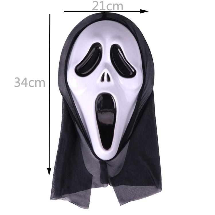 Ghost Vampire Screaming King Wizard Cosplay Mask Halloween Party Role Playing