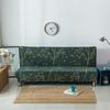 Stretch Folding Sofa Bed Cover Four Seasons Fabric Sofa Cover Full Covered All-Inclusive Double Three-Person Gloves without Support