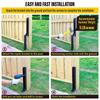 Steel Fence Support Pin Repair Stake Stabilizers 33.6Inch Fit for Fixing Tilted/Broken Wood Fence Post Easy Installation