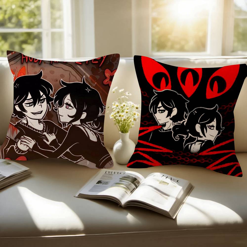 The Coffin Of Andy And LeyleyS Kissen Anime-Kissen Sofakissen Kopfkissenbezug Kissenbezug 45x45 cm Mode