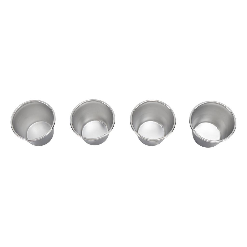 Small Metal Cups 304 Stainless Steel Stackable 5x5x4cm