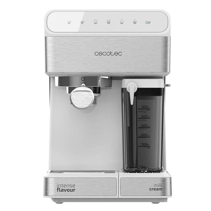 Cecotec Machine à café semi-automatique Power Instant-Ccino 20 Touch Serie Bianca