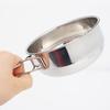 CLS Outdoor Folding Cup Set 304 Stainless Steel Hiking Camping 650ml Large 4-piece Cup Set Folding Bowl Combination Tableware