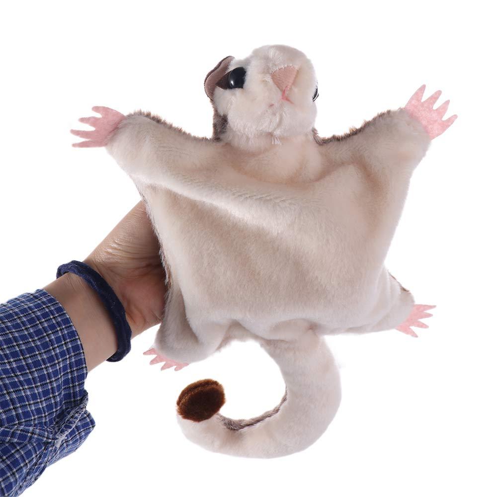 Simulation Sugar Glider Plush Toy Magnetic Australian Flying Squirrel Doll Friends Gift