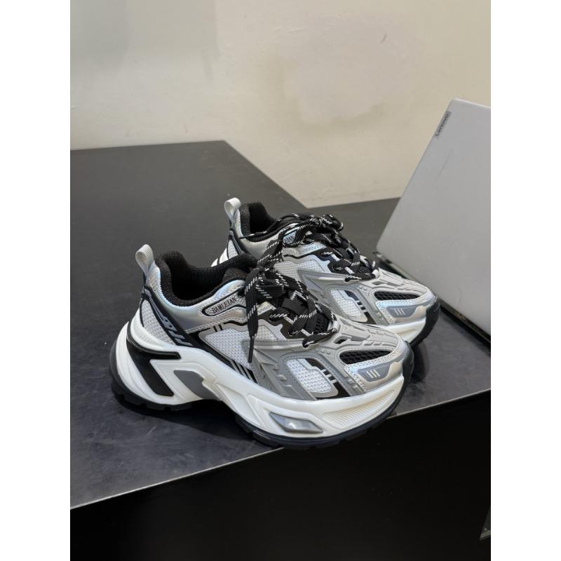 

New platform dad shoes women s summer mesh breathable versatile casual sports shoes 40 серый