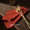 12pcs Washed Cotton Napkins 40x40cm Soft Plain Table Linens Absorbent Napkin Wedding Christmas Reusable Placemats Party Dining