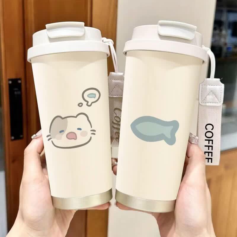 UOSO 2026 Women's Portable Insulated Mug