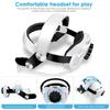 VR Headset Rechargeable Enhanced Adjustable Head Strap Power Bank Headband Support Replacing Bracket Accessory