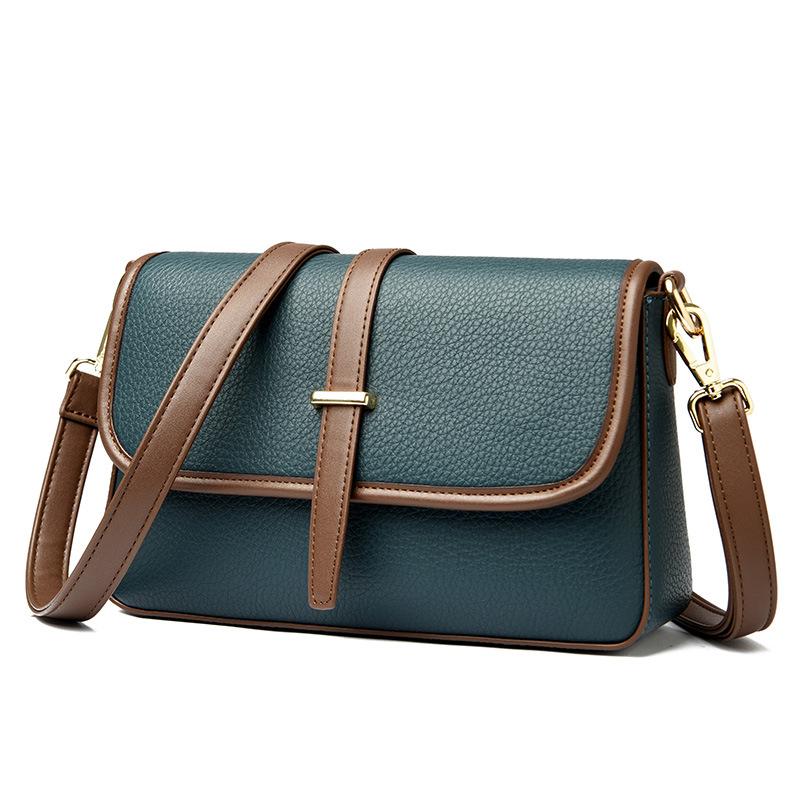

Crossbody bag women s 2025 new fashion soft leather shoulder armpit bag versatile large-capacity commuter women s bag синий