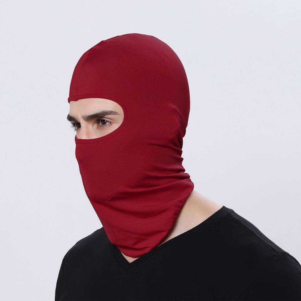 Candy Colored Outdoor Cycling Face Mask Windproof Sports Headscarf Sun Hood Hat