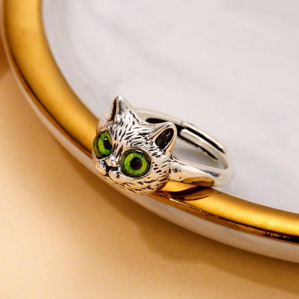 Vintage Chic Rabbit Animal Knuckle Rings for Women Girls Charm Gothic Punk Frog Cat Octopus Opening Finger Rings Fashion Jewelry