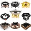 Portable Mini Alcohol Stove Burner Outdoor Brass Camping Cooking Stove Burner Buffet Stove Bbq Grill Outdoor Barbecue Grilling