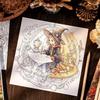 Mu Ran Magical Continent Watercolor Coloring Book: High-Value Adult Stress Relief Notebook
