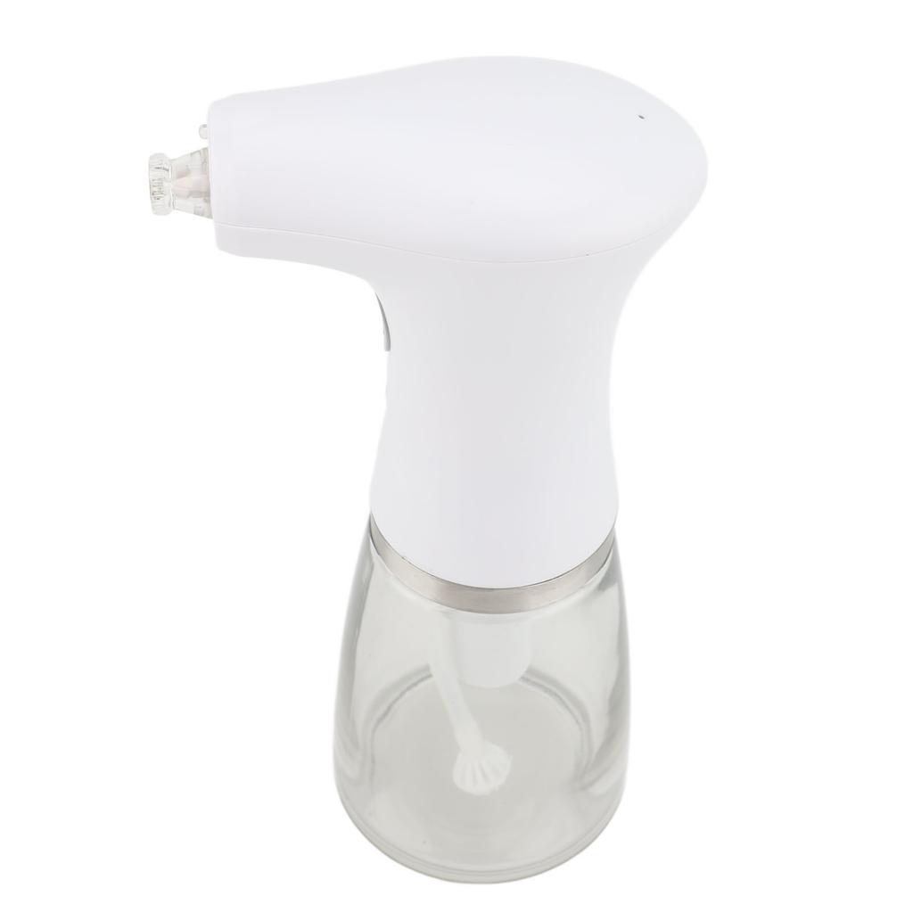 Elektrischer Ölsprüher mit LED-Licht, Glas, kontinuierliches Sprühen, einstellbare elektrische Ölspenderflasche