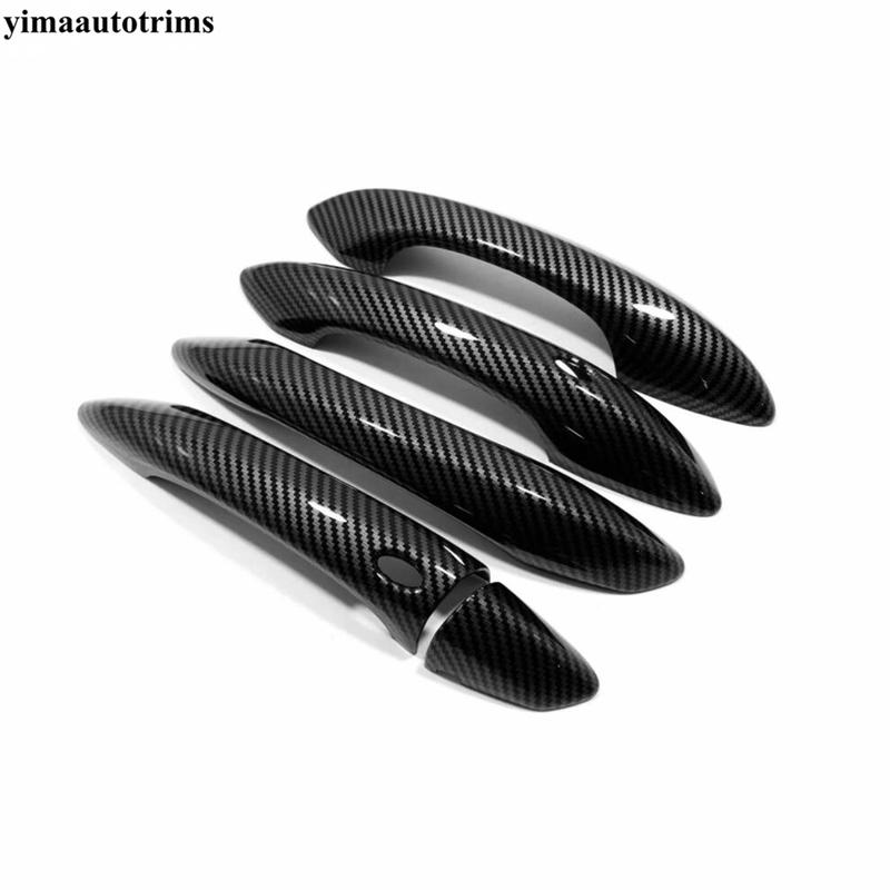 Außentürgriff Dekoration Schutzabdeckung Zierleiste für Hyundai Tucson NX4 - 2026 ABS Chrom / Karbonfaser Zubehör