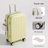Multifunctional Trolley Suitcase: 20-inch Carry-On & 26-inch Large Capacity with Universal Wheels, Ideal for Students and Travelers