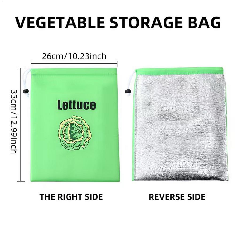 Veggie Bags for Fridge Vegetable Bags for Refrigerator Containers Freezable Sealing Pocket Pouch Protector for Grocery Travel 890₽