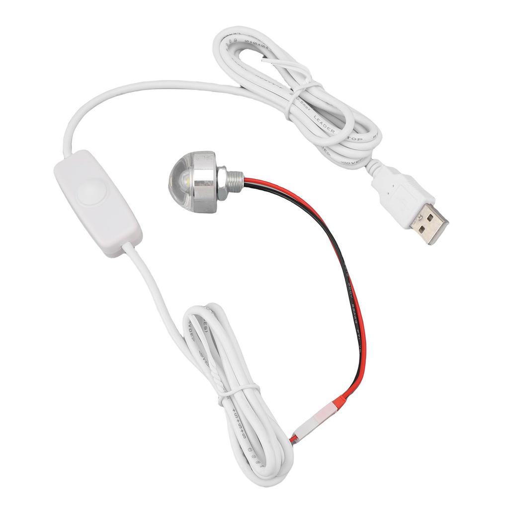 Mini LED Spotlight 5V USB Powered Dimmable Spot Light for Showcase Jewelry Cabinet Indoor Decoration