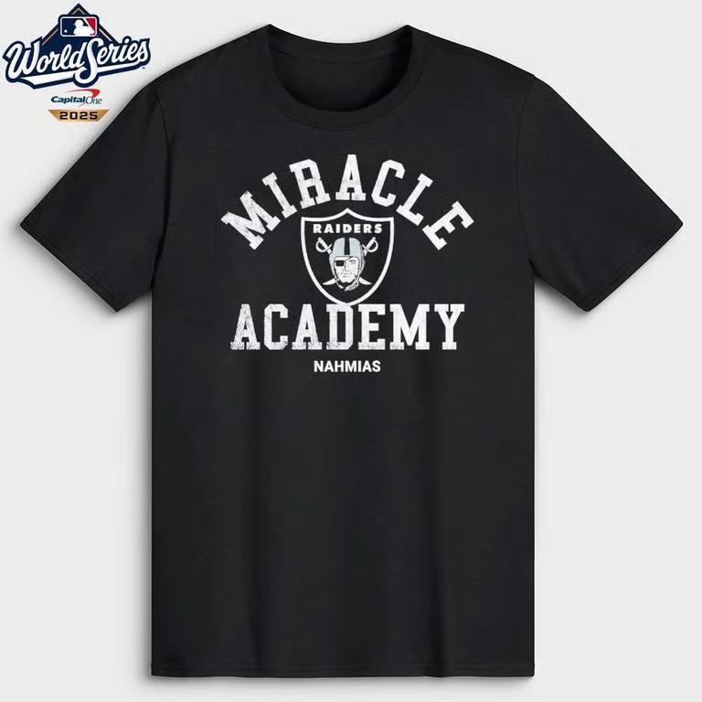 Raiders Miracle Academy Наамиас Мерч Футболка Унисекс Футболка XXXXL