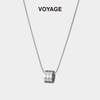Men's Slim Titanium Steel Necklace - Trendy High-End Collarbone Chain