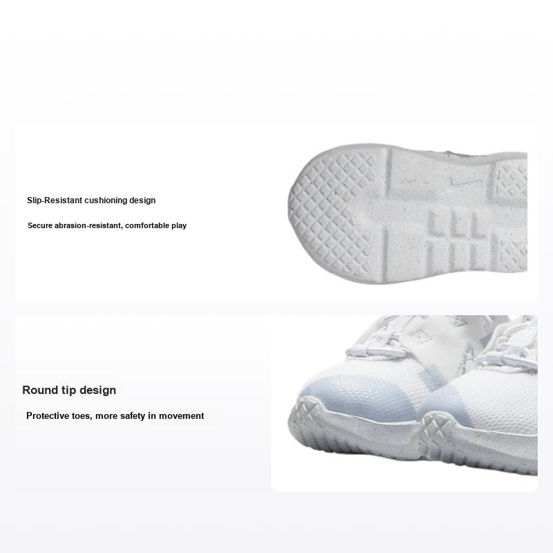 Nike Crater Impact TD White Aura Детские кроссовки Summit-White Metallic-Silver DB3553-102 23.5