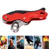 Aluminum Magnalium Alloy Self‑Braking Stop Descender for 10‑12mm Rope Climbing Gear