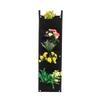 Pocket Vertical Felt Garden Plant Grow Container Bags Wall Hanging Planter 7 Pocket 100*30CM