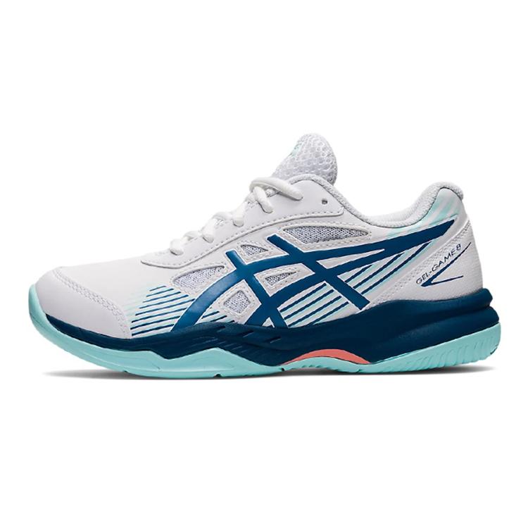 New Asics Gel Game 8 GS 'Black Pure Silver' 1044A025-105