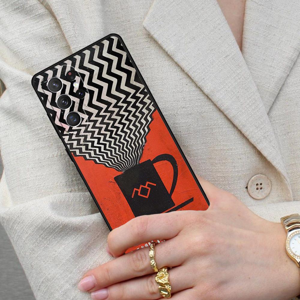 twin peaks SOFT Cell Phone Case for Samsung Galaxy S26 Ultra S25 S24 S23 S22 S21 S20 Note10 Cover